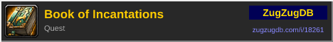 Book of Incantations: forum signature banner