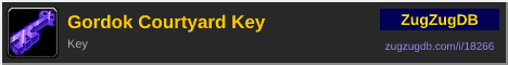 Gordok Courtyard Key: forum signature banner