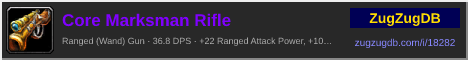 Core Marksman Rifle: forum signature banner