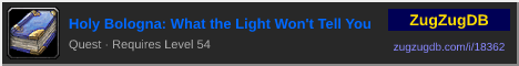 Holy Bologna: What the Light Won't Tell You: forum signature banner