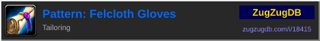Pattern: Felcloth Gloves: forum signature banner