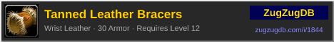 Tanned Leather Bracers: forum signature banner