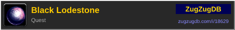 Black Lodestone: forum signature banner