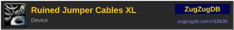 Ruined Jumper Cables XL: forum signature banner