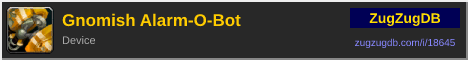Gnomish Alarm-O-Bot: forum signature banner