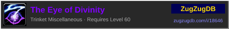 The Eye of Divinity: forum signature banner