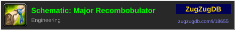 Schematic: Major Recombobulator: forum signature banner
