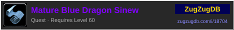 Mature Blue Dragon Sinew: forum signature banner