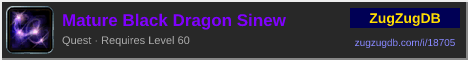 Mature Black Dragon Sinew: forum signature banner