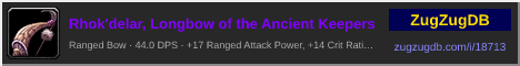 Rhok'delar, Longbow of the Ancient Keepers: forum signature banner