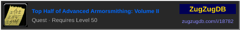 Top Half of Advanced Armorsmithing: Volume II: forum signature banner
