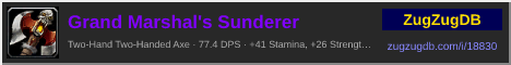 Grand Marshal's Sunderer: forum signature banner