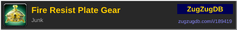 Fire Resist Plate Gear: forum signature banner
