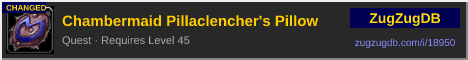 Chambermaid Pillaclencher's Pillow: forum signature banner