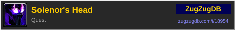 Solenor's Head: forum signature banner