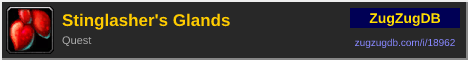 Stinglasher's Glands: forum signature banner