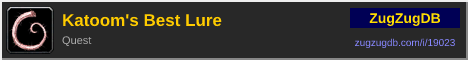 Katoom's Best Lure: forum signature banner