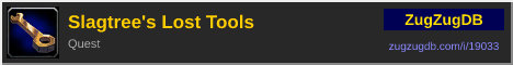 Slagtree's Lost Tools: forum signature banner
