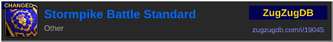 Stormpike Battle Standard: forum signature banner