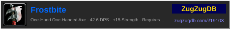 Frostbite: forum signature banner