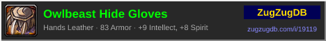 Owlbeast Hide Gloves: forum signature banner