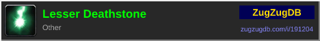 Lesser Deathstone: forum signature banner