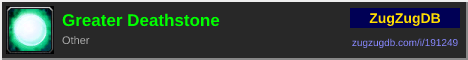 Greater Deathstone: forum signature banner