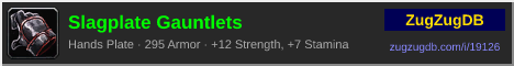 Slagplate Gauntlets: forum signature banner