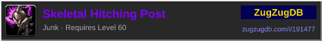 Skeletal Hitching Post: forum signature banner