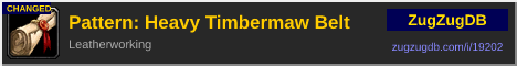 Pattern: Heavy Timbermaw Belt: forum signature banner