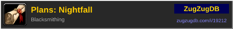Plans: Nightfall: forum signature banner