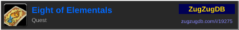 Eight of Elementals: forum signature banner