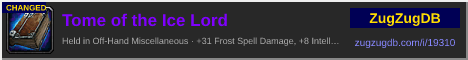 Tome of the Ice Lord: forum signature banner