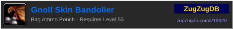 Gnoll Skin Bandolier: forum signature banner