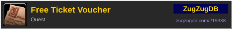 Free Ticket Voucher: forum signature banner