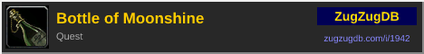 Bottle of Moonshine: forum signature banner