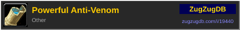 Powerful Anti-Venom: forum signature banner