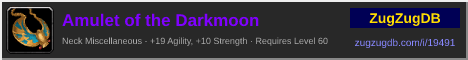 Amulet of the Darkmoon: forum signature banner