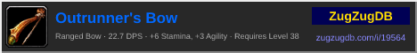 Outrunner's Bow: forum signature banner
