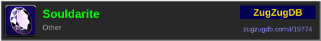 Souldarite: forum signature banner