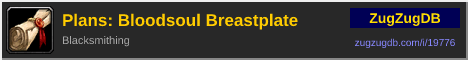 Plans: Bloodsoul Breastplate: forum signature banner