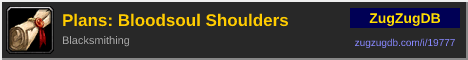 Plans: Bloodsoul Shoulders: forum signature banner