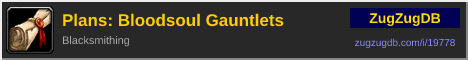 Plans: Bloodsoul Gauntlets: forum signature banner