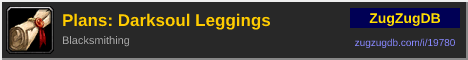 Plans: Darksoul Leggings: forum signature banner