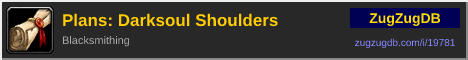Plans: Darksoul Shoulders: forum signature banner