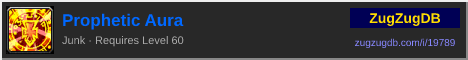 Prophetic Aura: forum signature banner