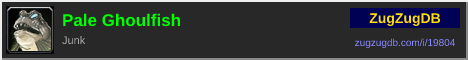 Pale Ghoulfish: forum signature banner