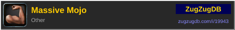 Massive Mojo: forum signature banner