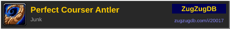 Perfect Courser Antler: forum signature banner