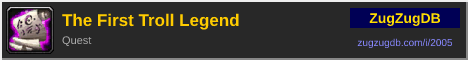 The First Troll Legend: forum signature banner